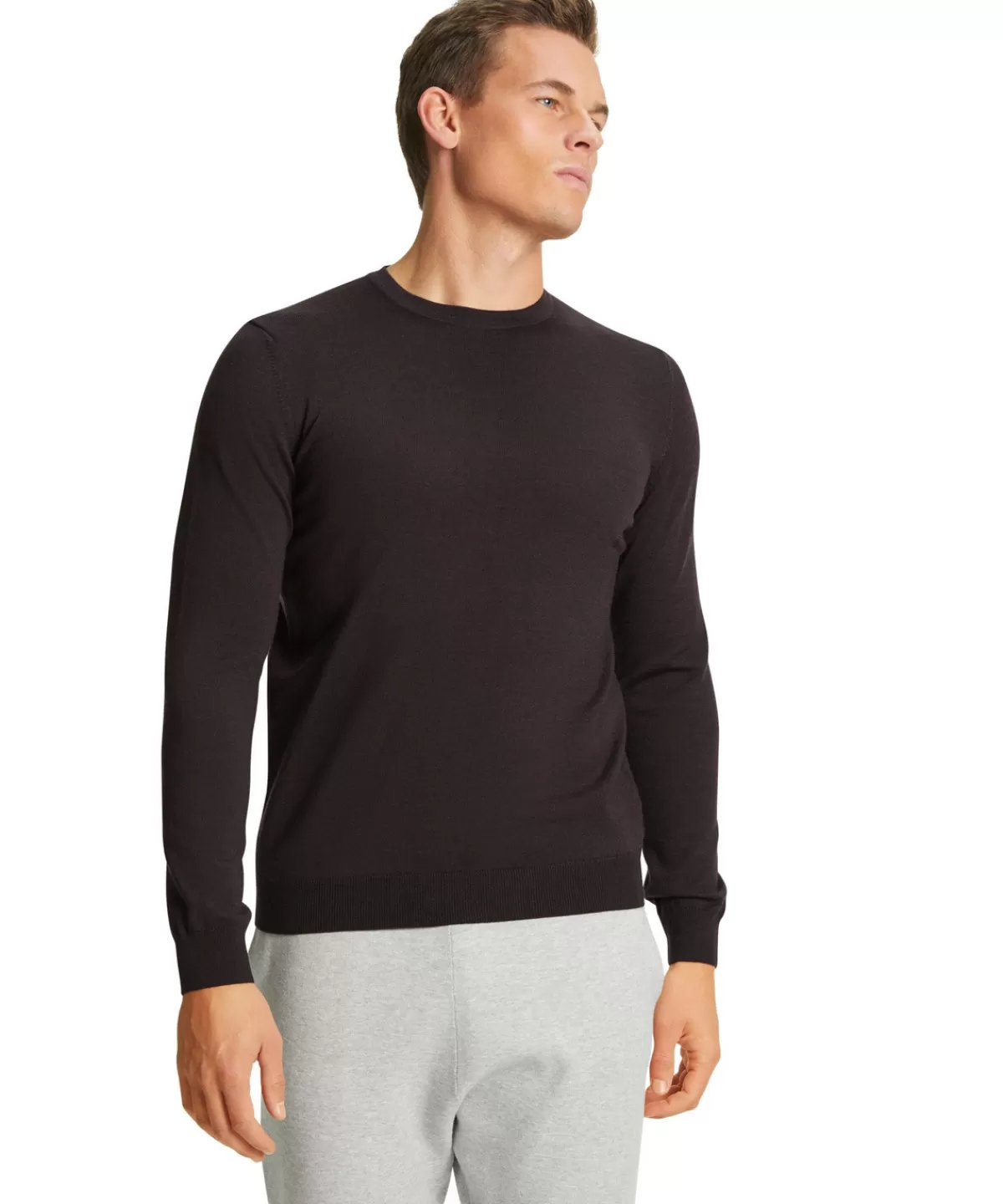 Herren Pullover Rundhals^FALKE Hot