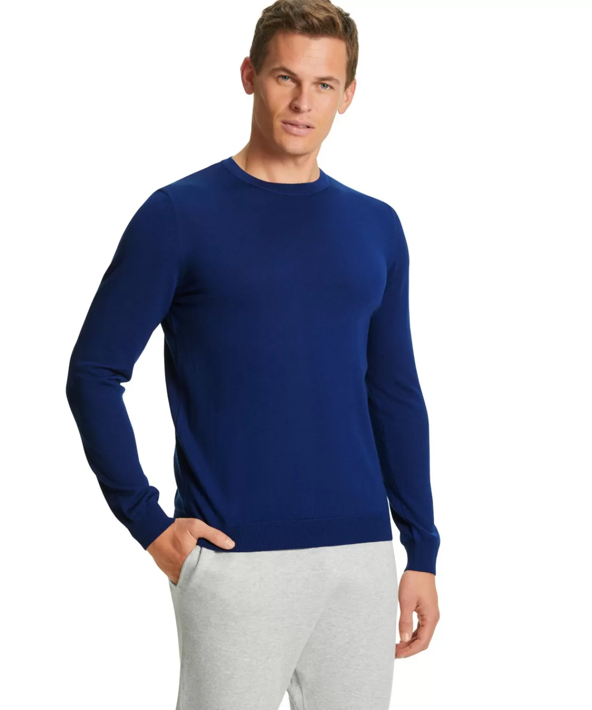 Herren Pullover Rundhals^FALKE Hot