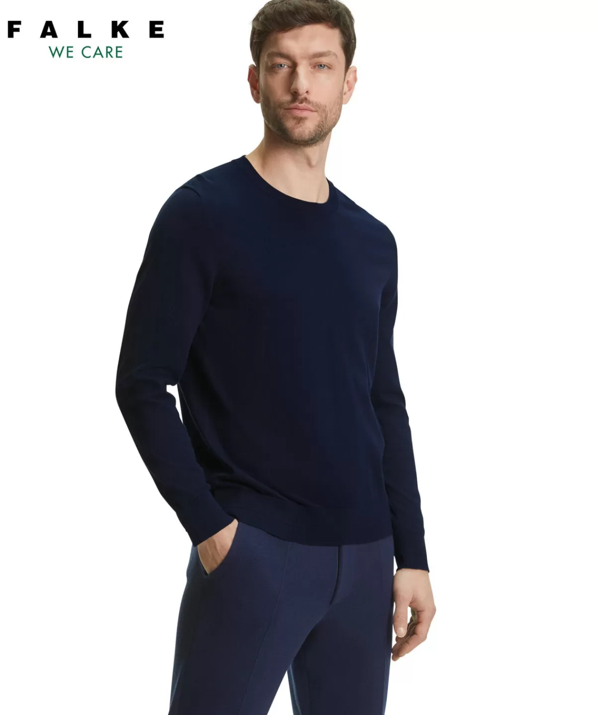 Herren Pullover Rundhals^FALKE Best Sale