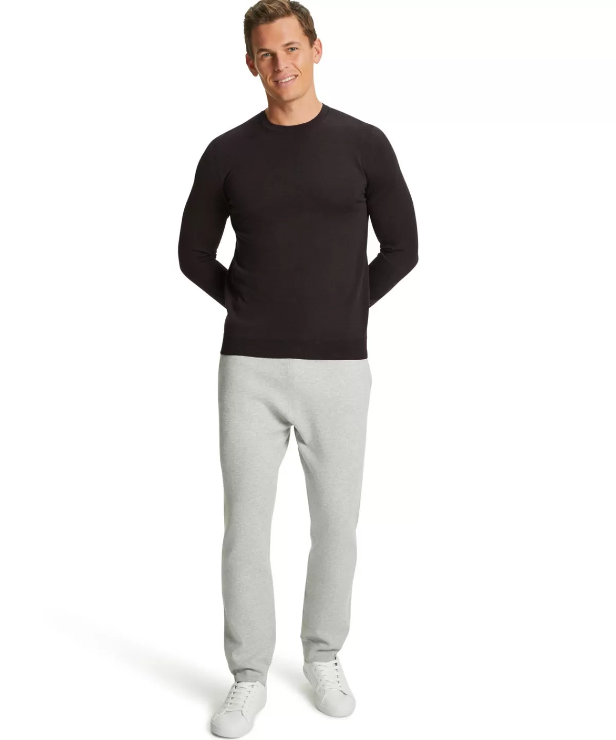 Herren Pullover Rundhals^FALKE Hot