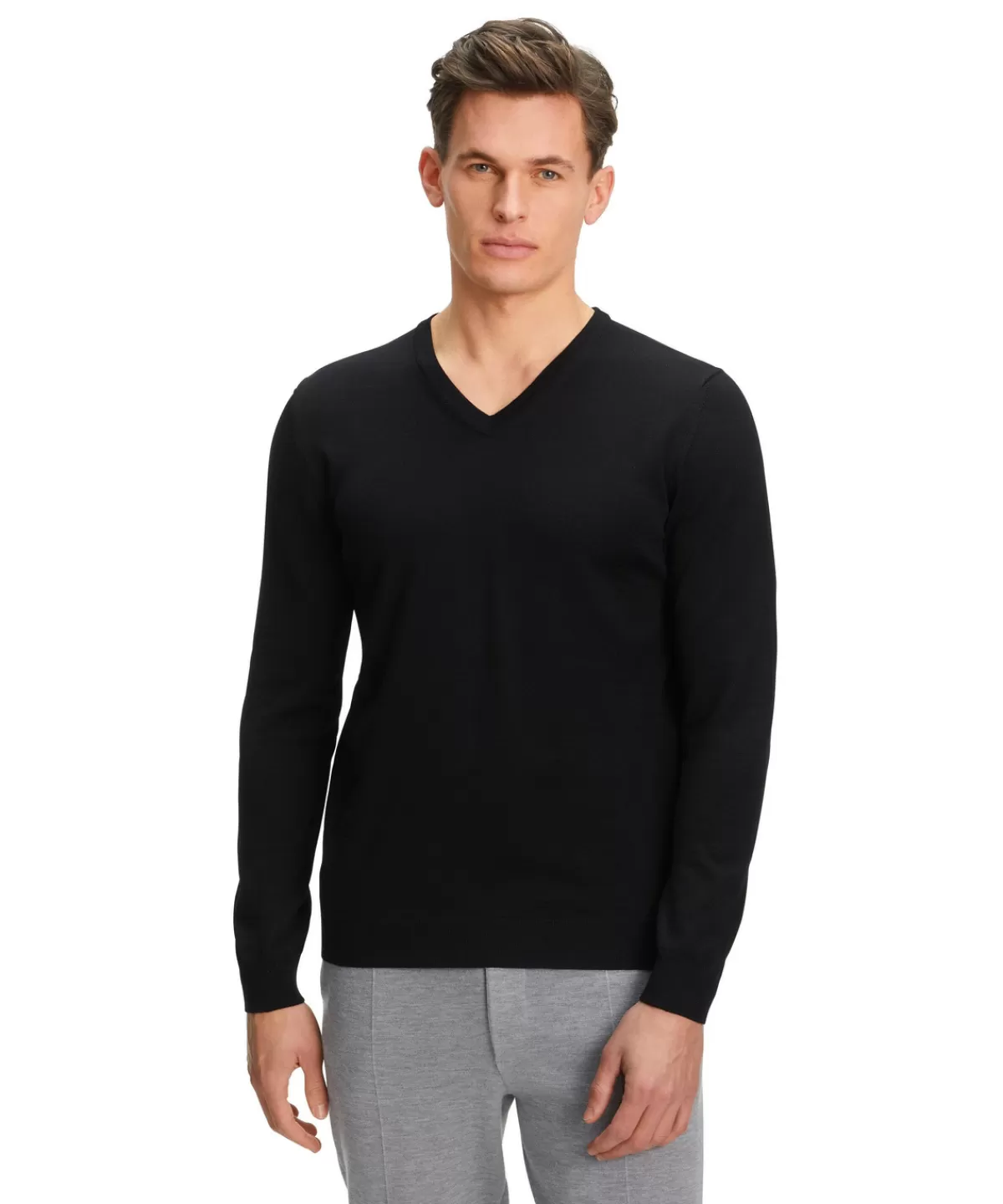 Herren Pullover V-Ausschnitt^FALKE Cheap