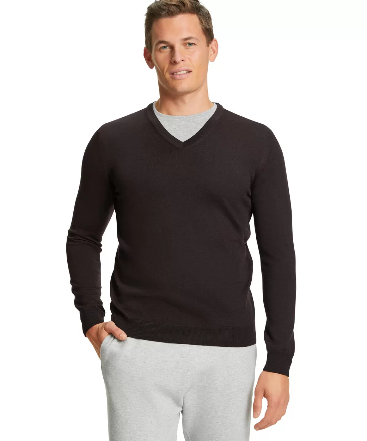 Herren Pullover V-Ausschnitt^FALKE Flash Sale