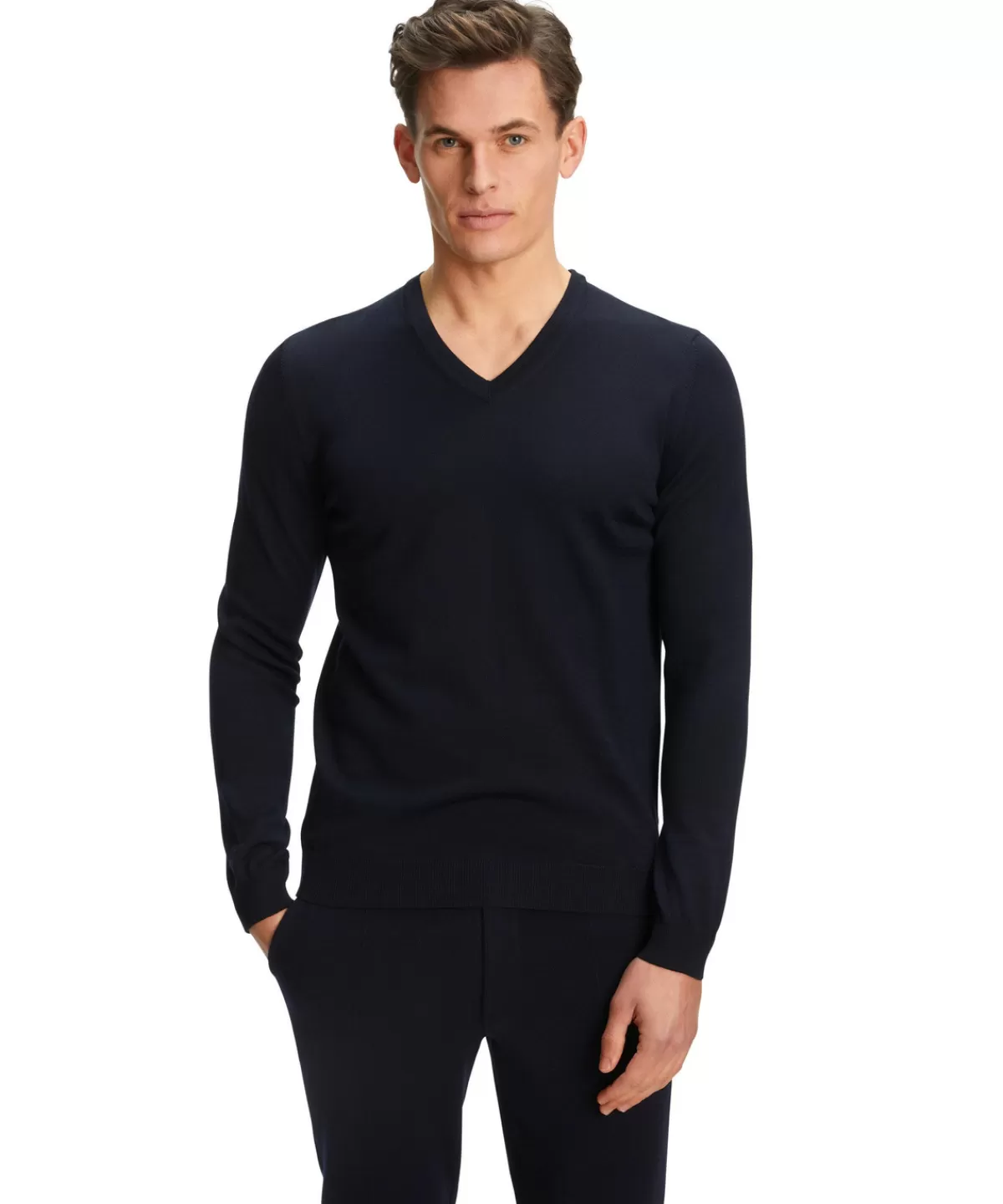 Herren Pullover V-Ausschnitt^FALKE Cheap