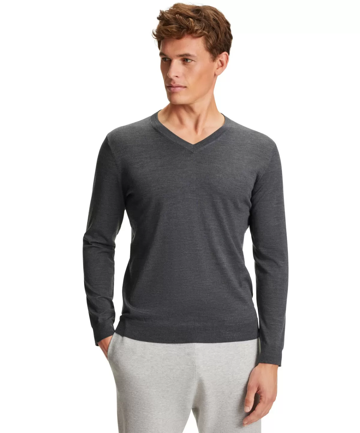 Herren Pullover V-Ausschnitt^FALKE Sale