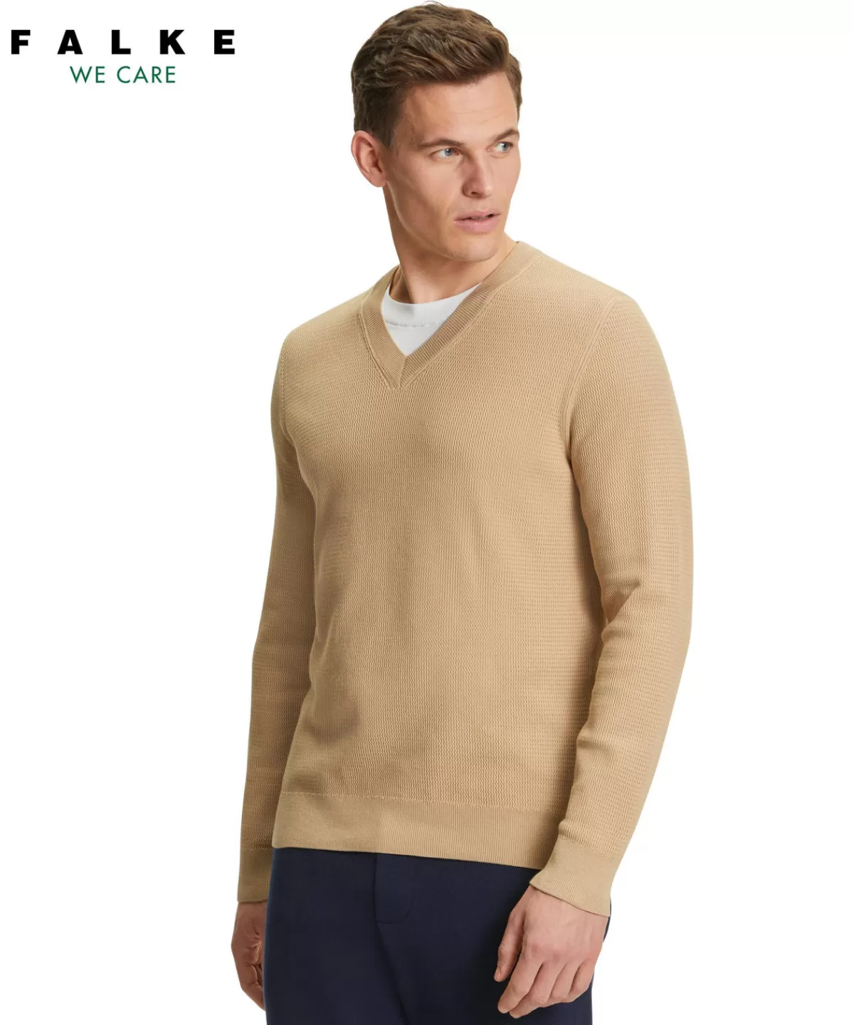 Herren Pullover V-Ausschnitt^FALKE Discount