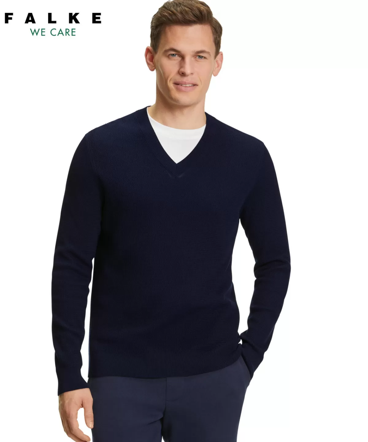 Herren Pullover V-Ausschnitt^FALKE Outlet