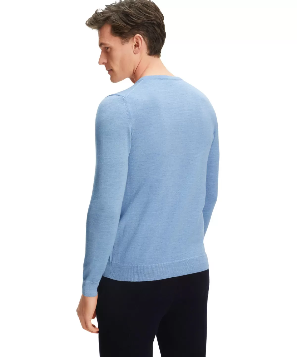 Herren Pullover V-Ausschnitt^FALKE Fashion