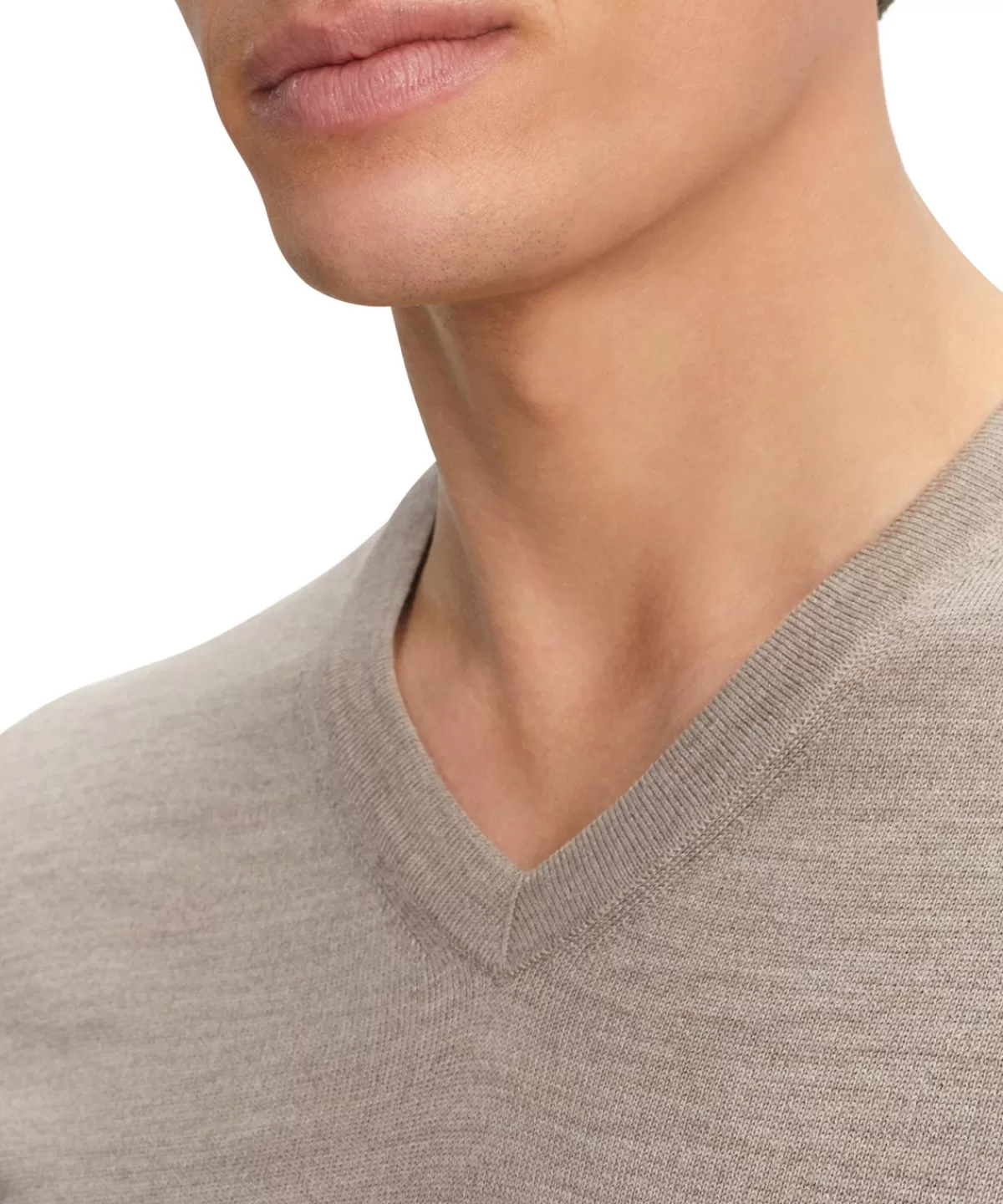 Herren Pullover V-Ausschnitt^FALKE New