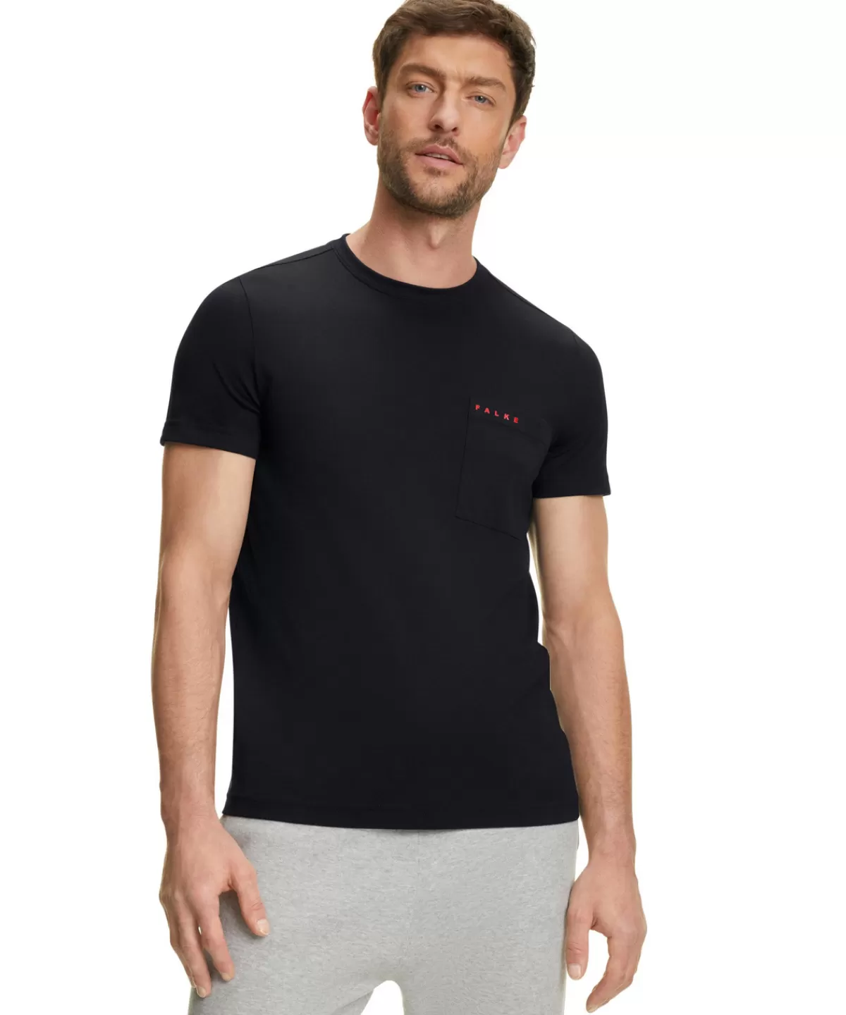 Herren T-Shirt Rundhals^FALKE Sale