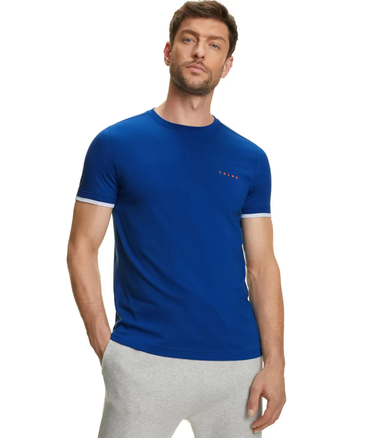 Herren T-Shirt Rundhals^FALKE New