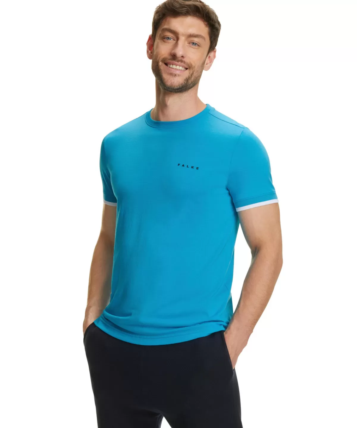 Herren T-Shirt Rundhals^FALKE Shop