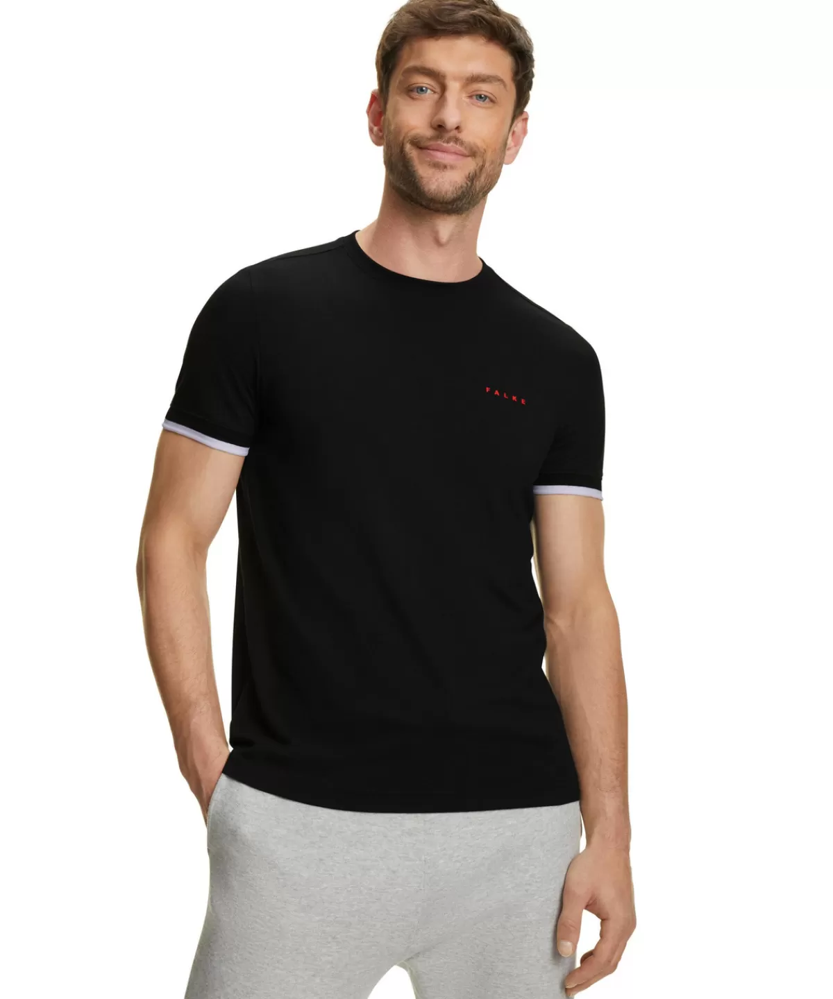Herren T-Shirt Rundhals^FALKE Store