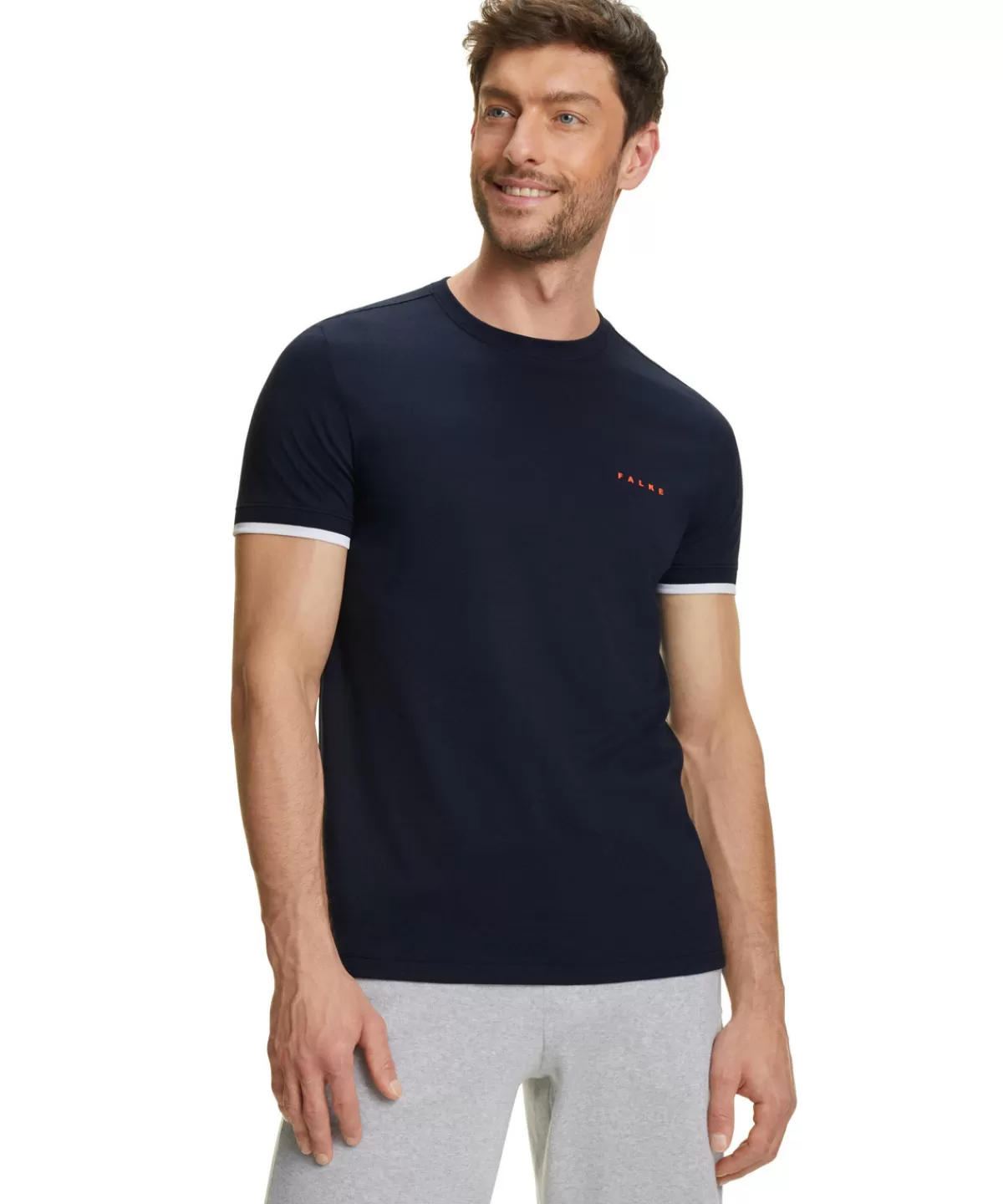 Herren T-Shirt Rundhals^FALKE Shop