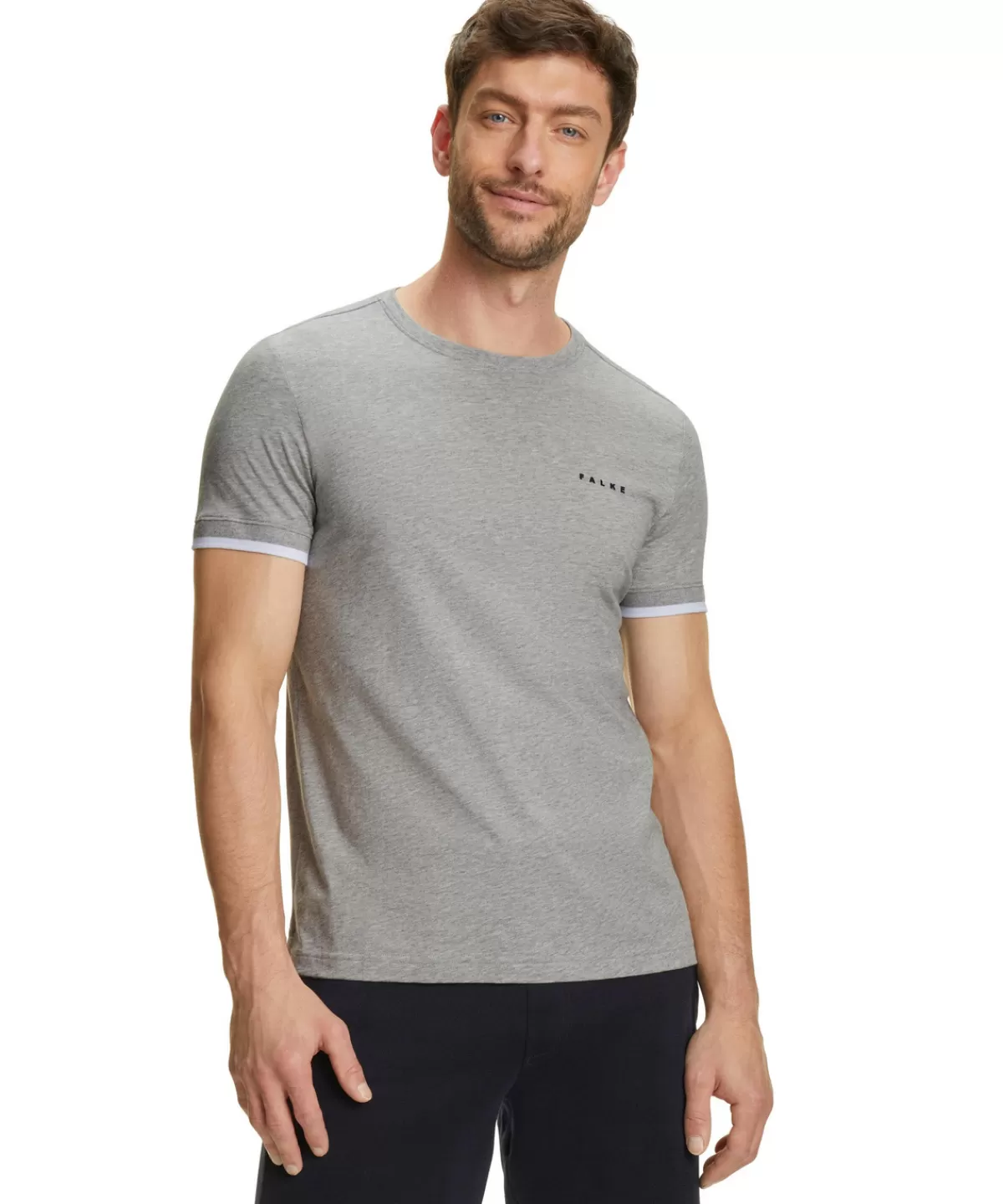 Herren T-Shirt Rundhals^FALKE Sale