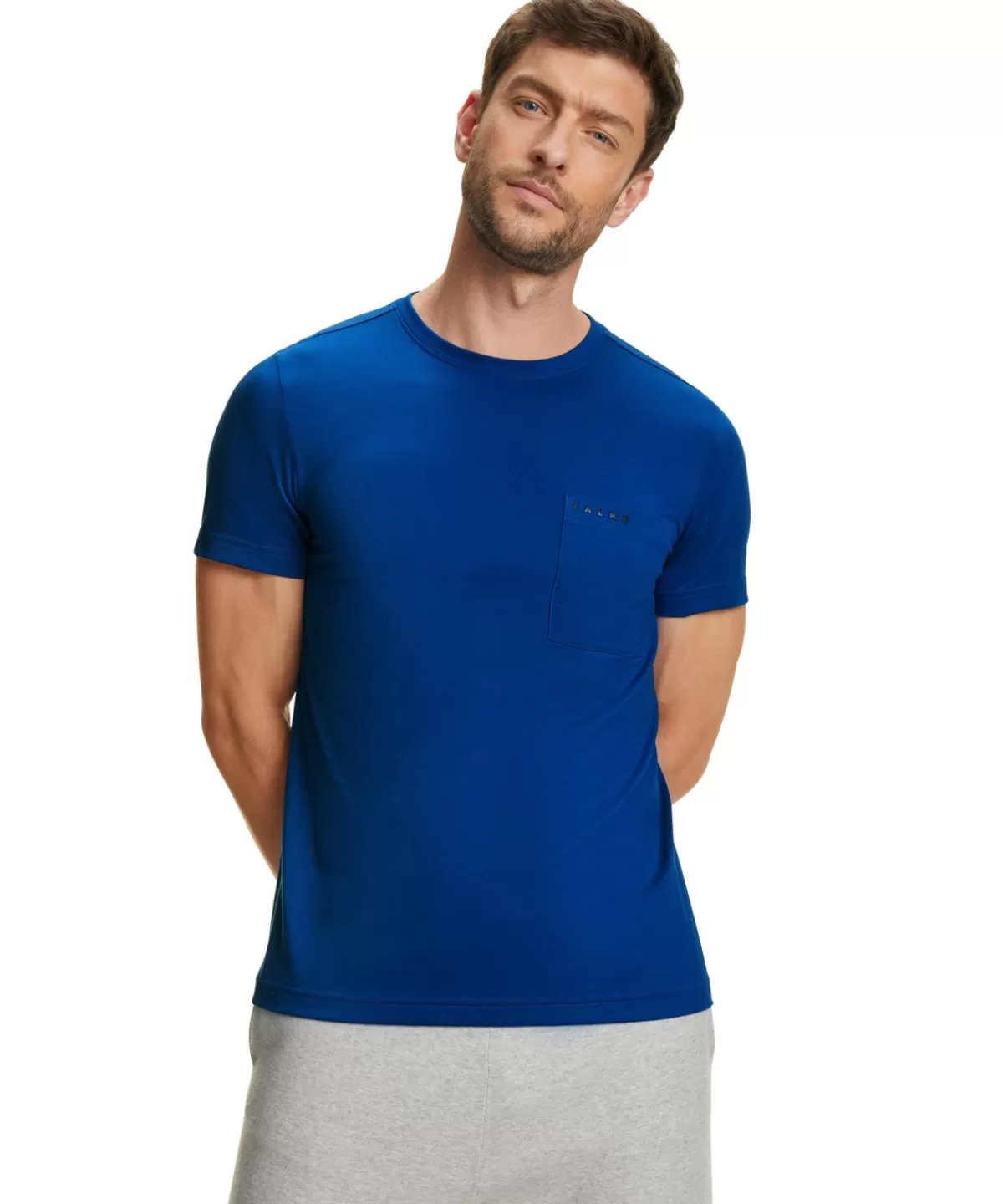 Herren T-Shirt Rundhals^FALKE Best Sale