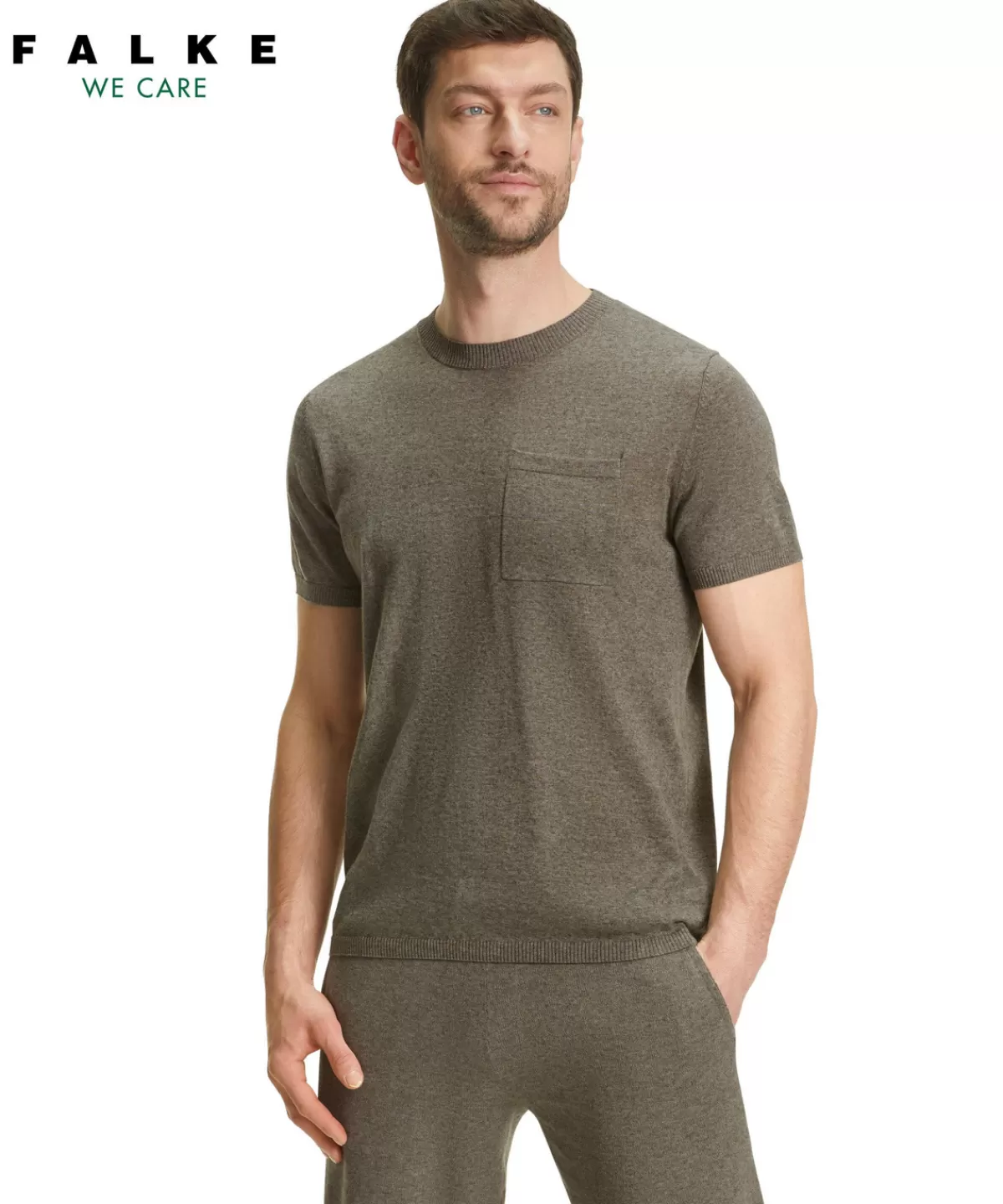 Herren T-Shirt Rundhals^FALKE Shop
