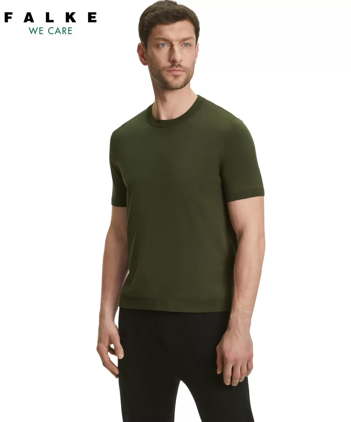 Herren T-Shirt Rundhals^FALKE New