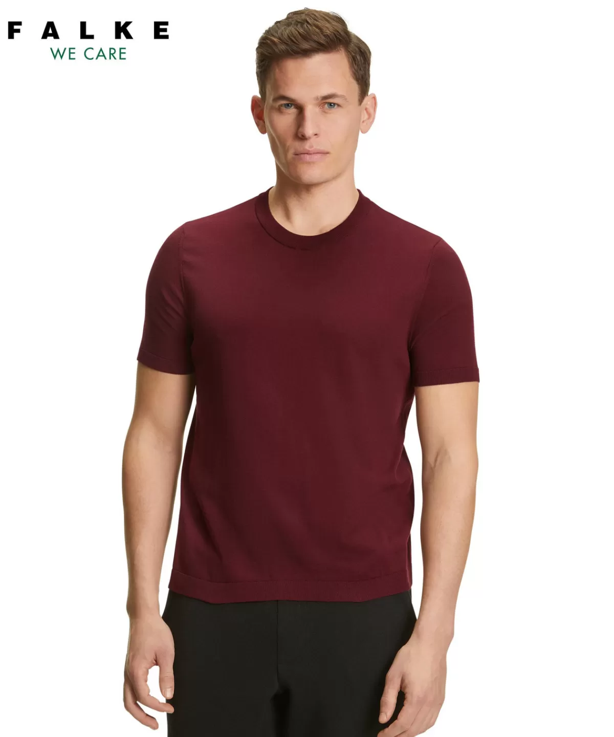 Herren T-Shirt Rundhals^FALKE Hot