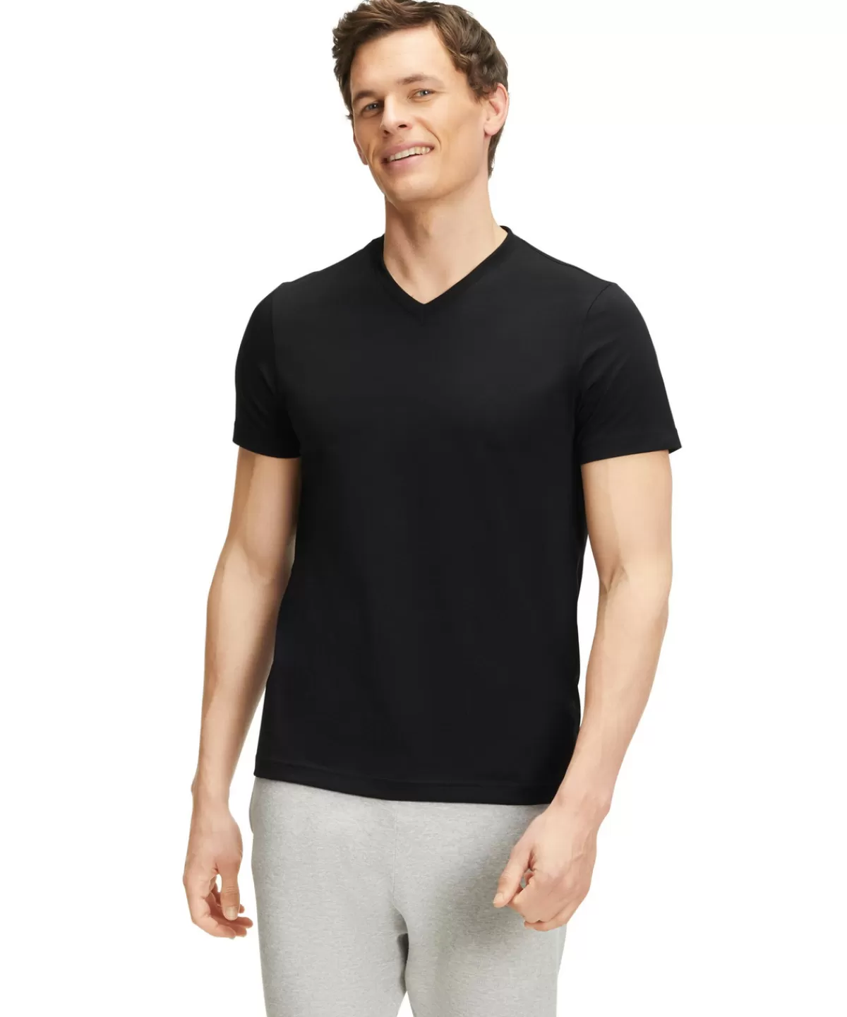 Herren T-Shirt V-Ausschnitt^FALKE Outlet