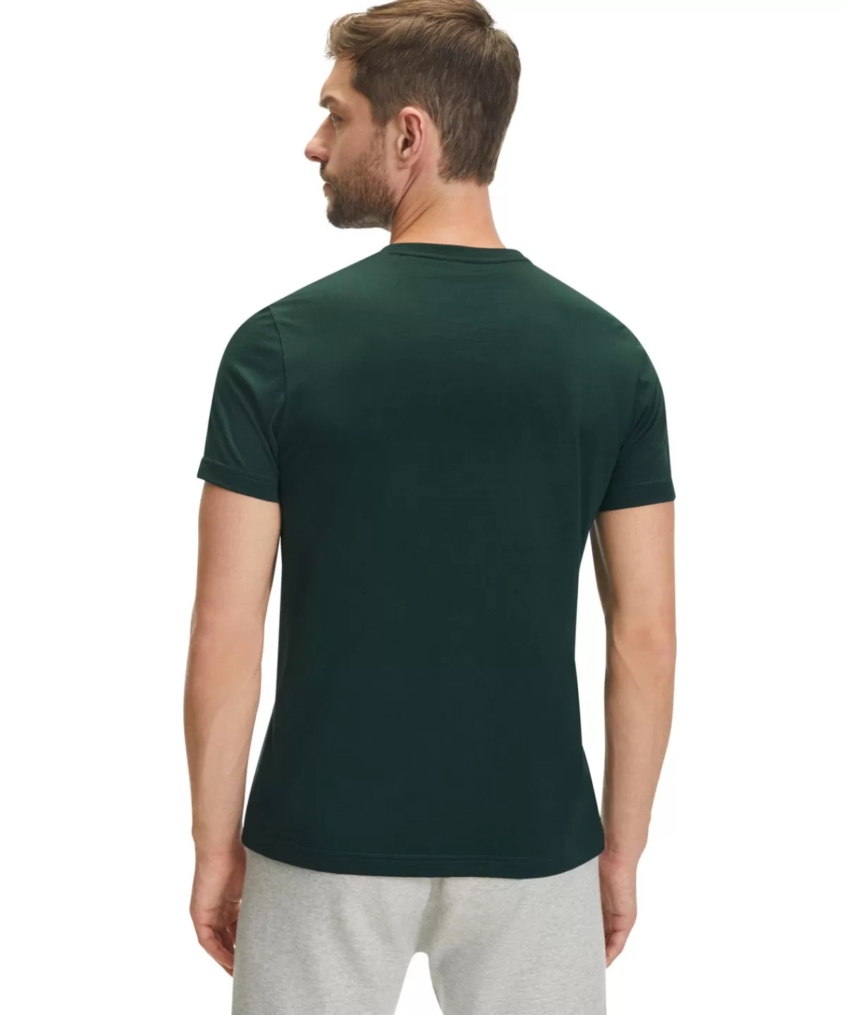 Herren T-Shirt V-Ausschnitt^FALKE New