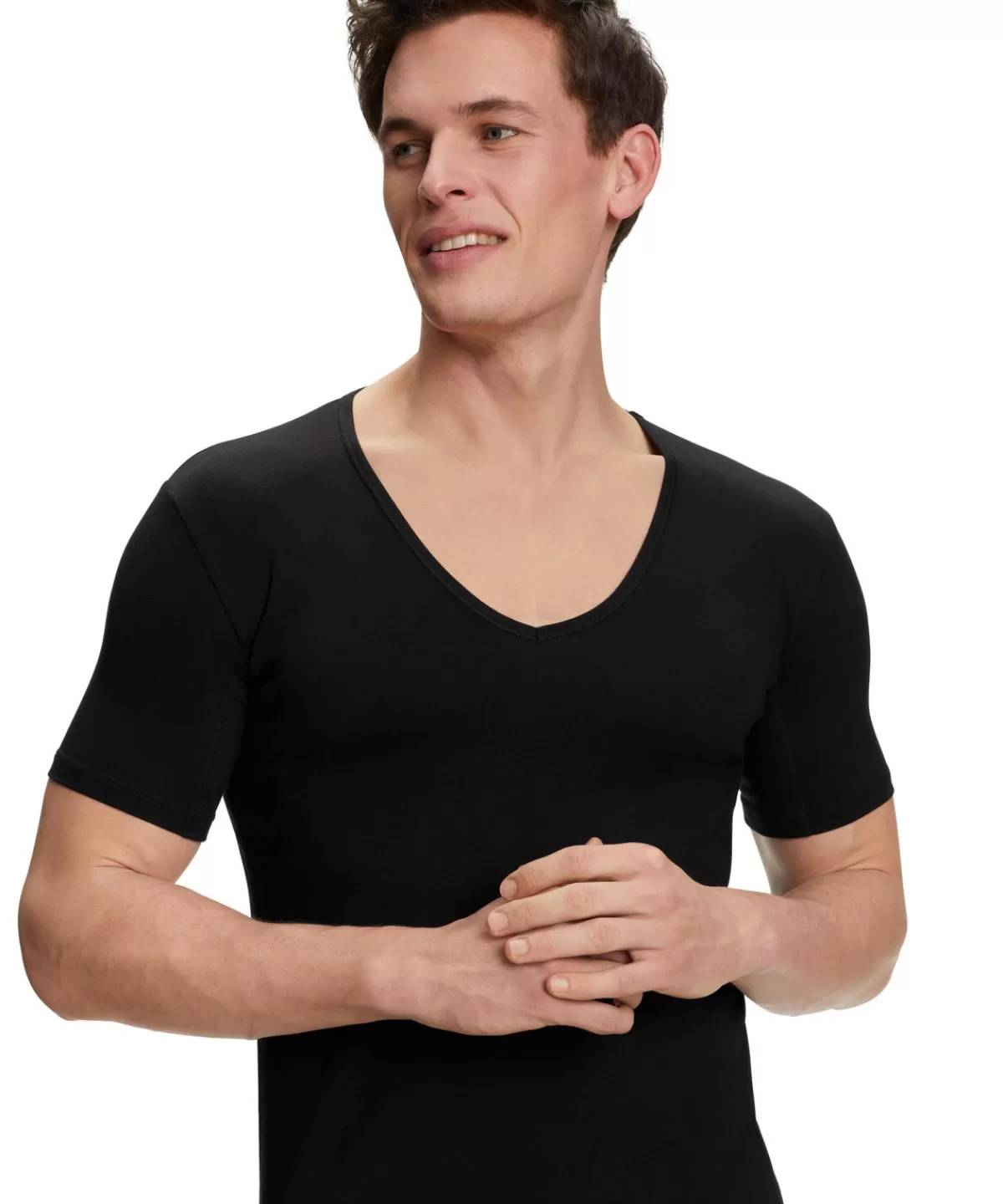Herren T-Shirt V-Ausschnitt Climate Control^FALKE Cheap