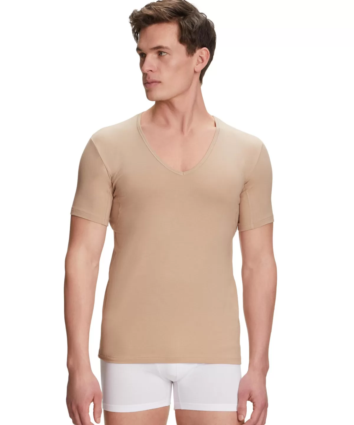 Herren T-Shirt V-Ausschnitt Climate Control^FALKE New