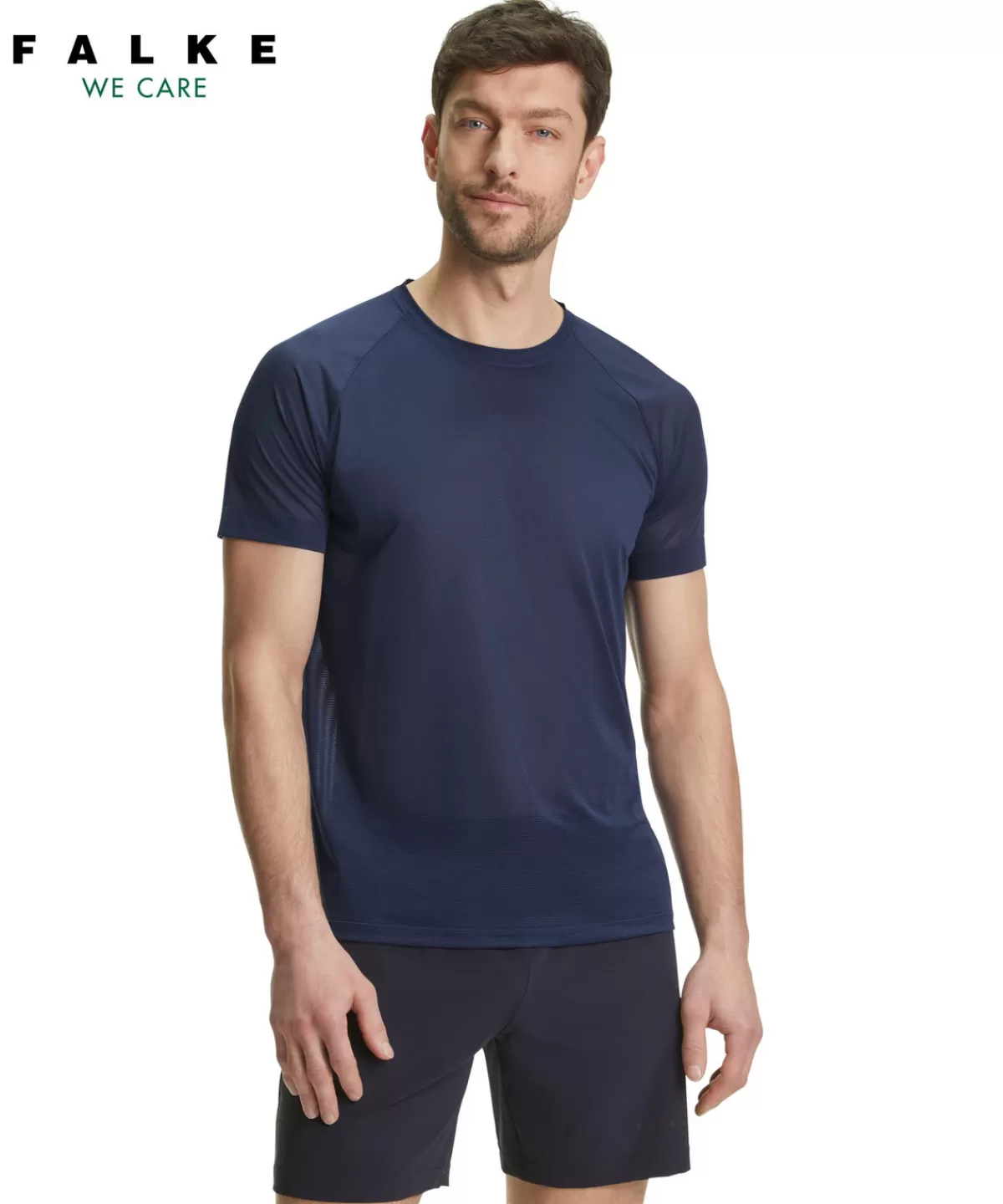 Herren Yoga T-Shirt Rundhals^FALKE Hot