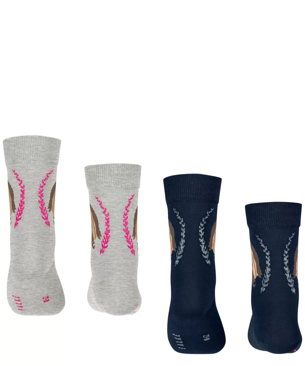 Horse 2-Pack Kinder Socken^FALKE Outlet