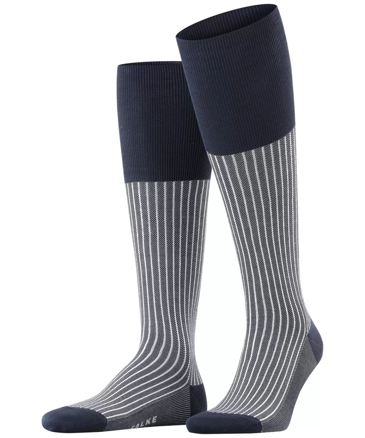 Oxford Stripe Herren Kniestrümpfe^FALKE Sale