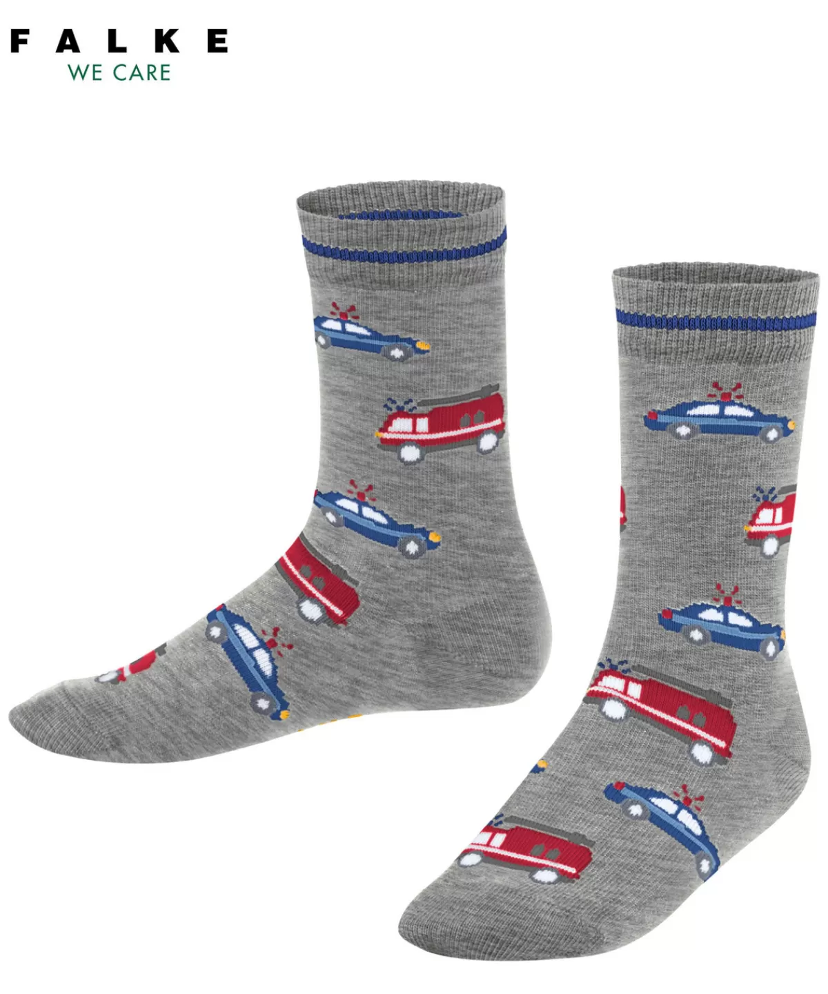 Police And Fire Cars Kinder Socken^FALKE Fashion