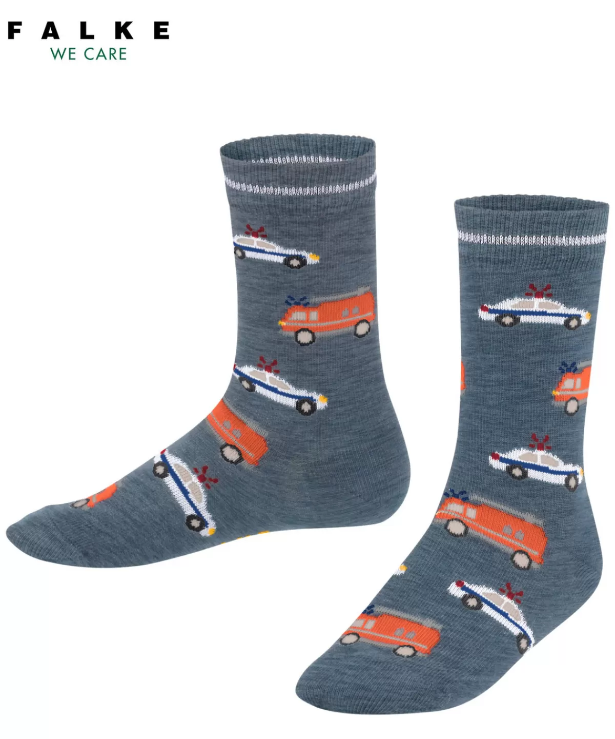 Police And Fire Cars Kinder Socken^FALKE Cheap
