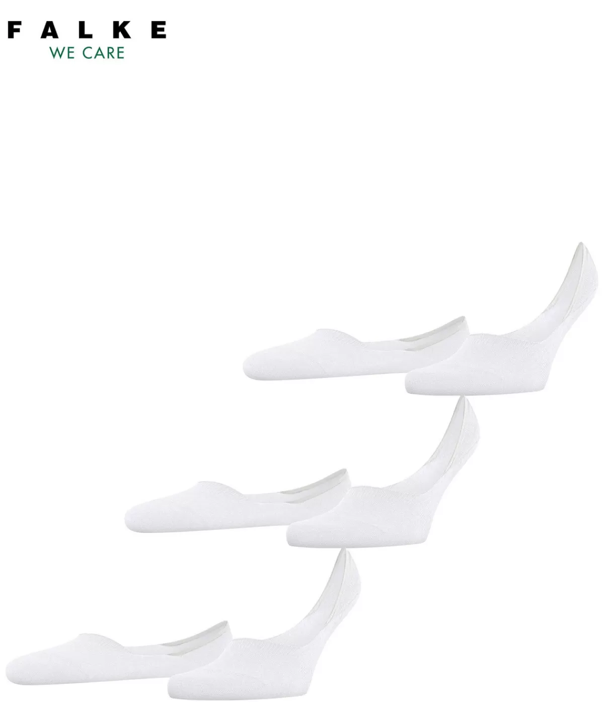 Step Medium Cut 3-Pack Herren Füßlinge^FALKE Store