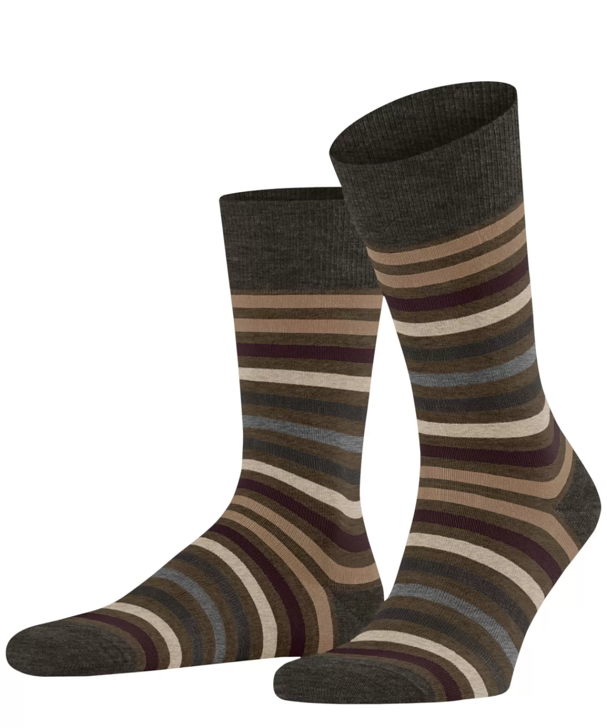 Tinted Stripe Herren Socken^FALKE Hot