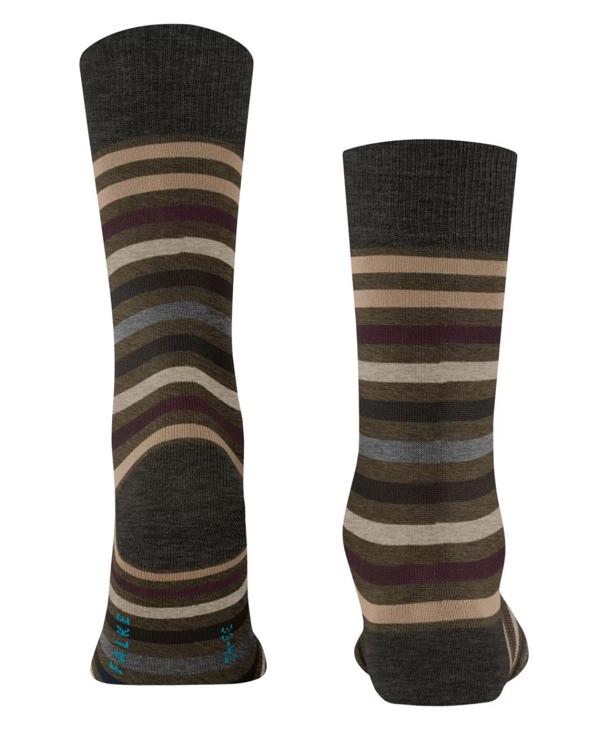 Tinted Stripe Herren Socken^FALKE Hot